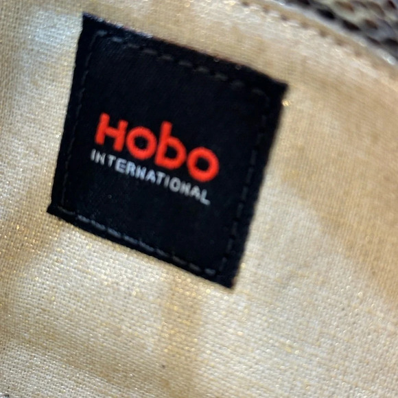 Hobo International Origami Foldover Clutch Wristlet Snake Light Olive Wallet - Picture 5 of 5